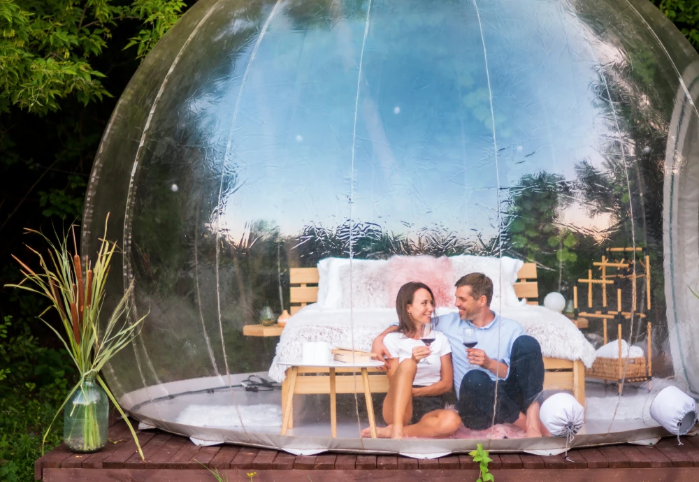 bubble tent stargaze